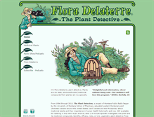 Tablet Screenshot of floradelaterre.com